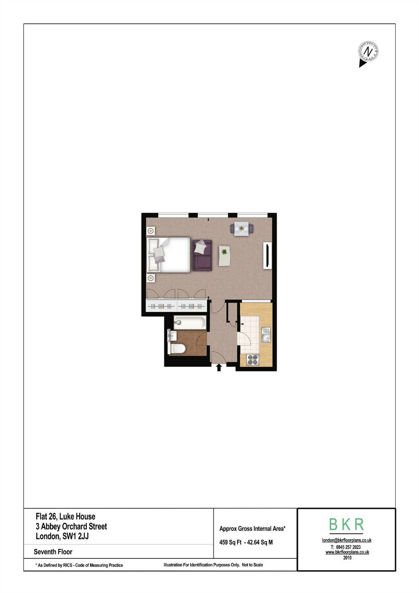 0 Bedrooms Studio to rent in Luke House, Abbey Orchard Street, Westminster SW1P
