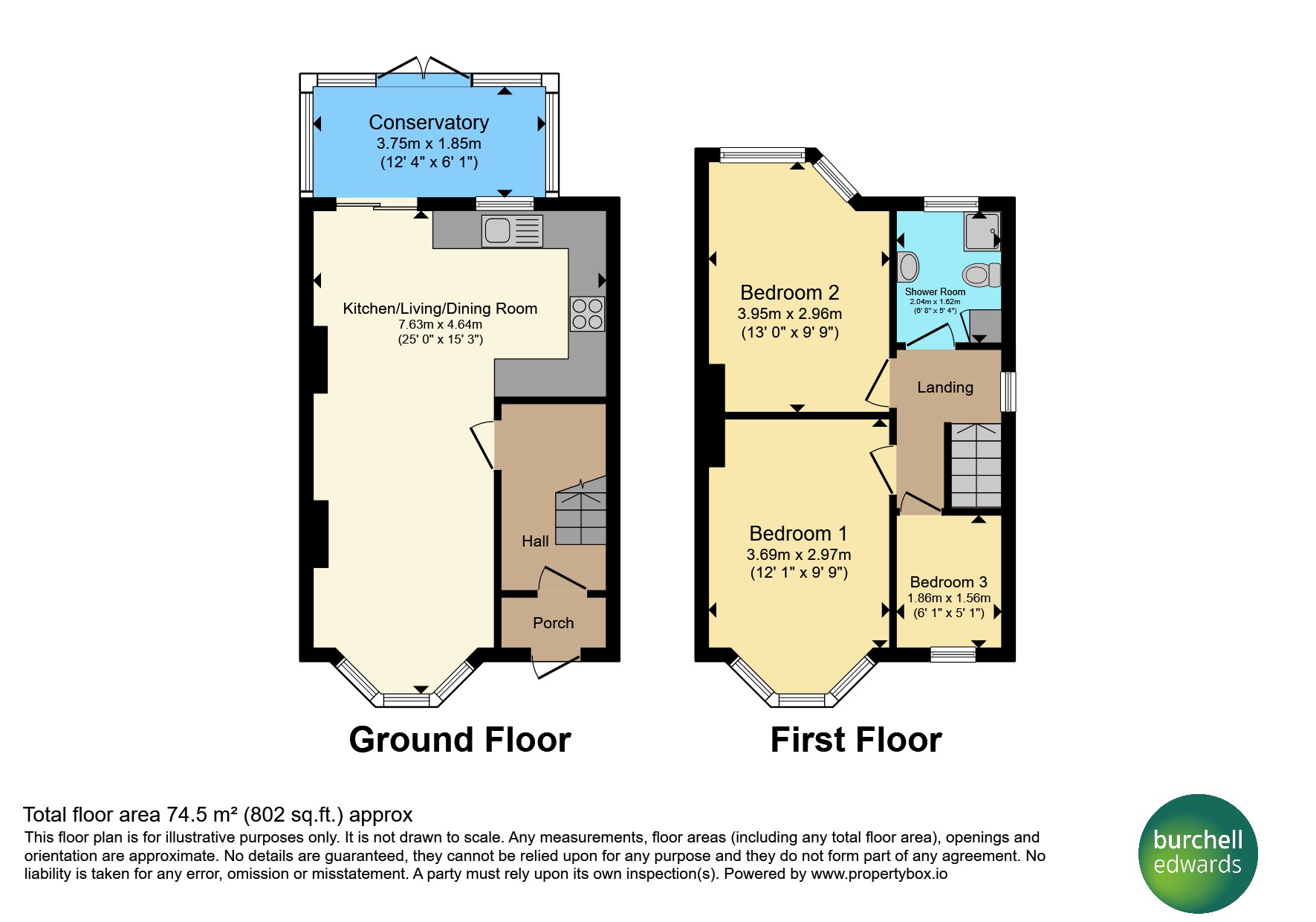 213, Woodcock Lane North, Birmingham floorplan