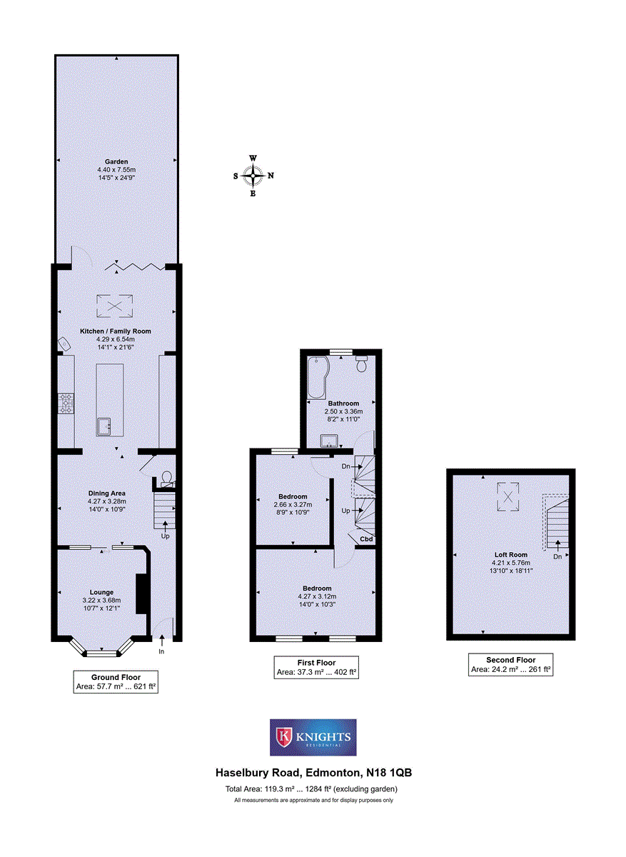 109, Haselbury Road, London floorplan