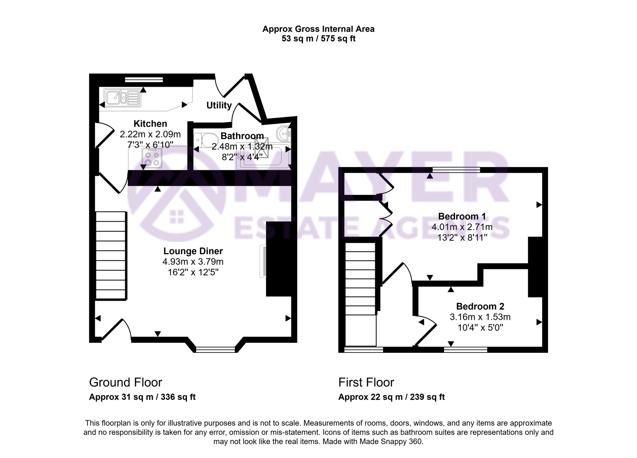 68, Underwood Road, Plymouth floorplan