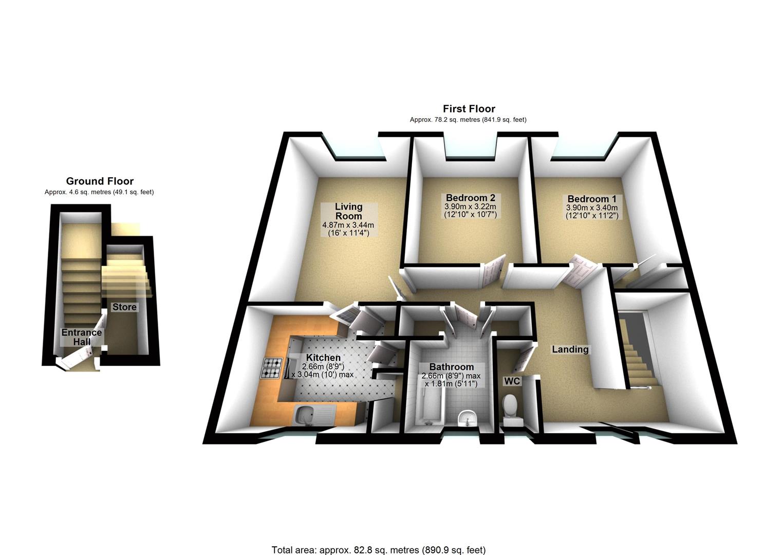 2 Bedrooms Flat for sale in Lobelia Close, Nottingham NG3