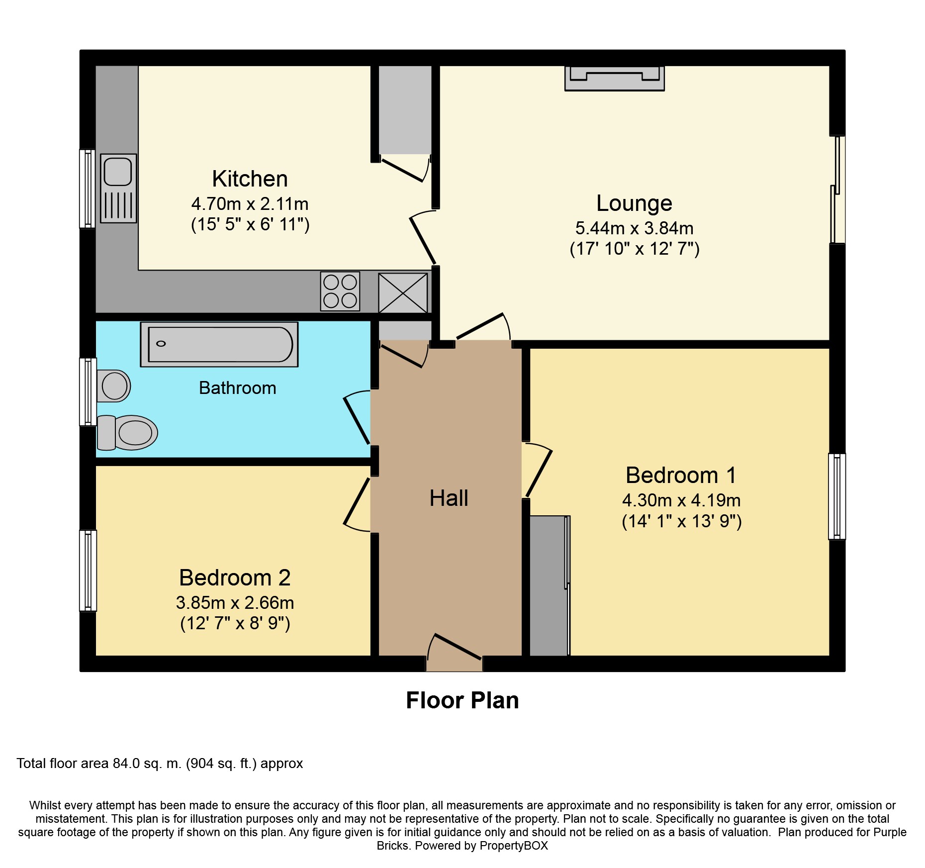 2 Bedrooms Flat for sale in Ladehead, Edinburgh EH6