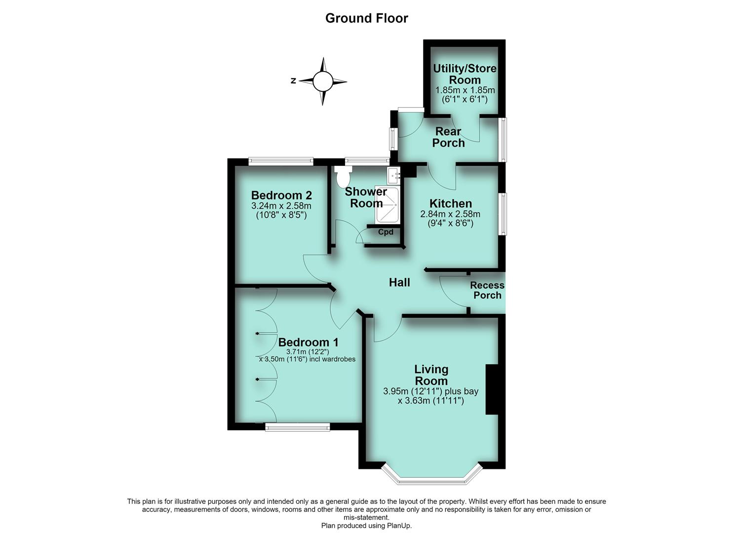 2, Saxby Crescent, Wellingborough floorplan
