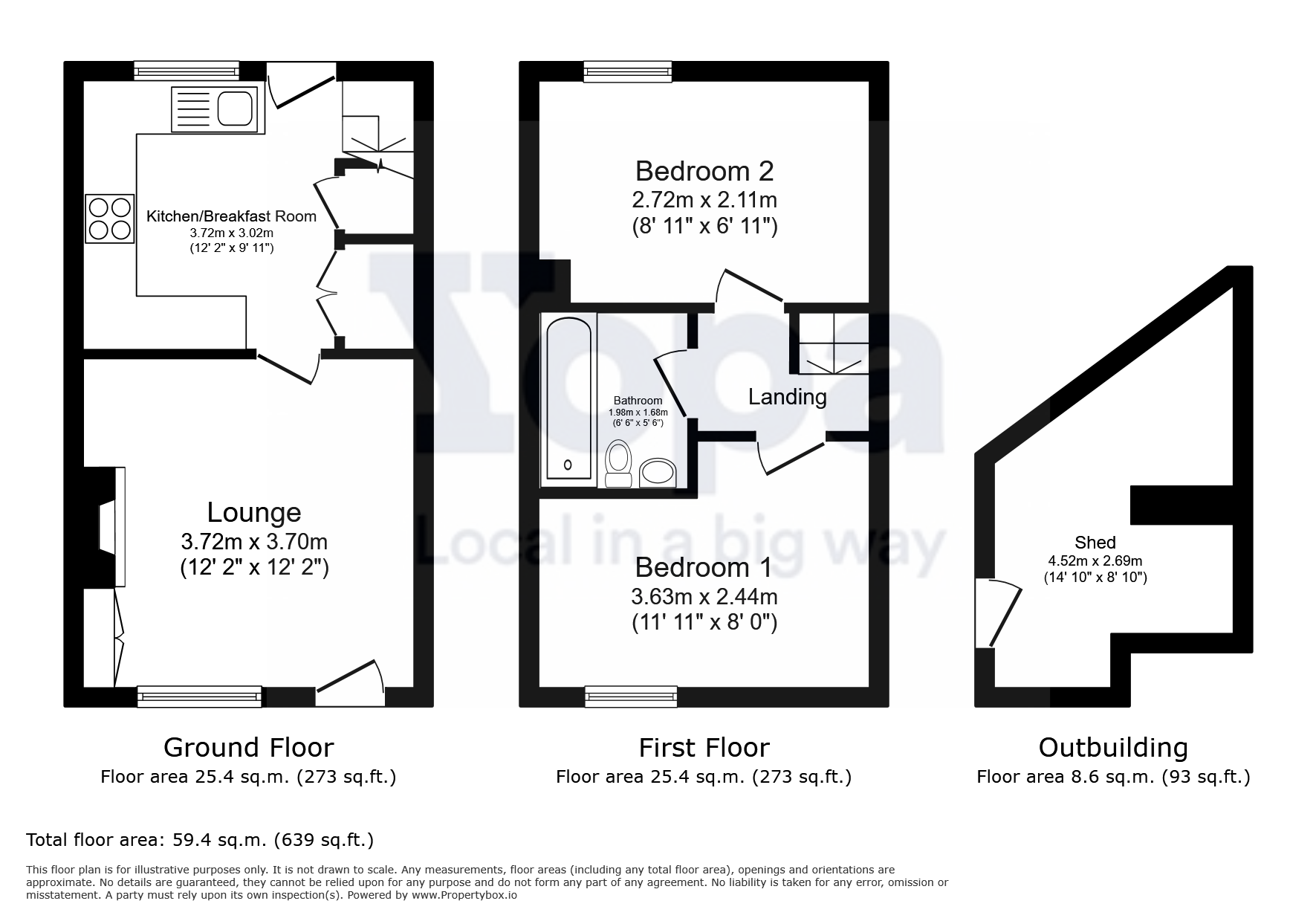 3, London Road, Welwyn floorplan