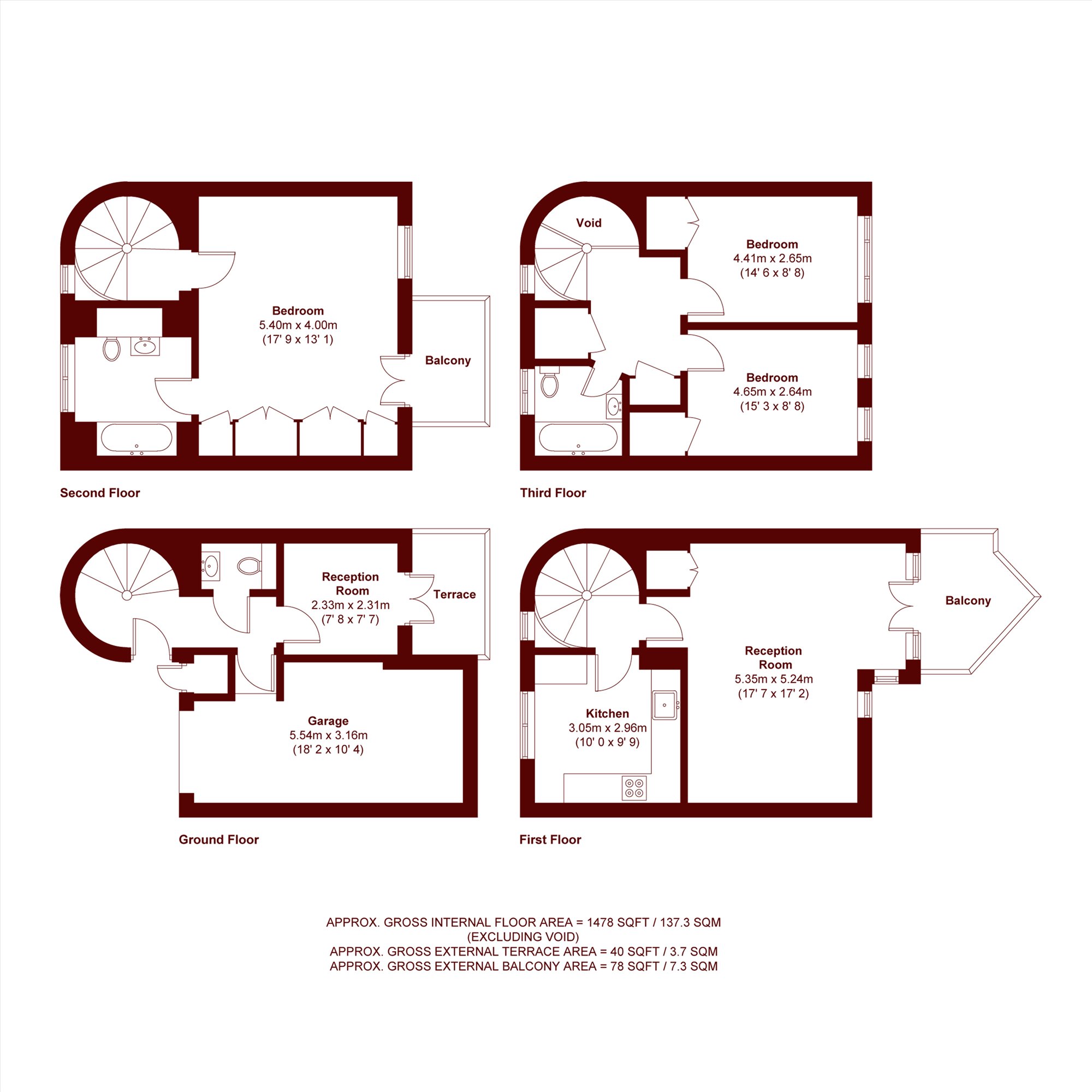2, Nelsons Yard, London floorplan