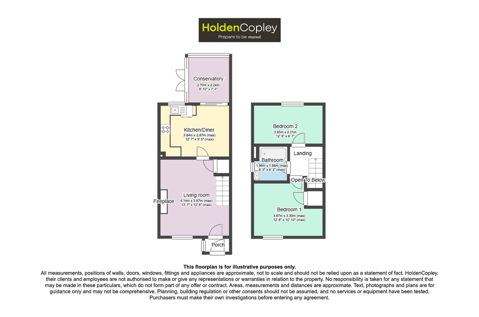 8 Striding Edge Close, Nottingham floorplan