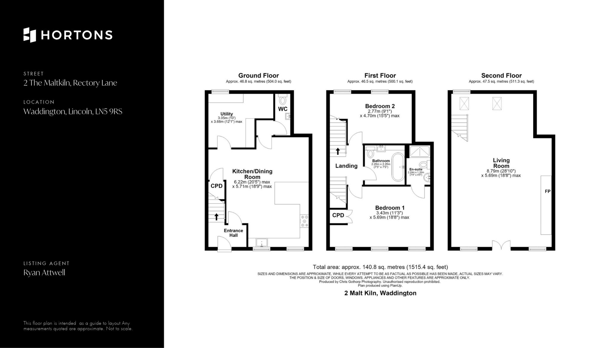 2 The Maltkiln Rectory Lane, Lincoln floorplan