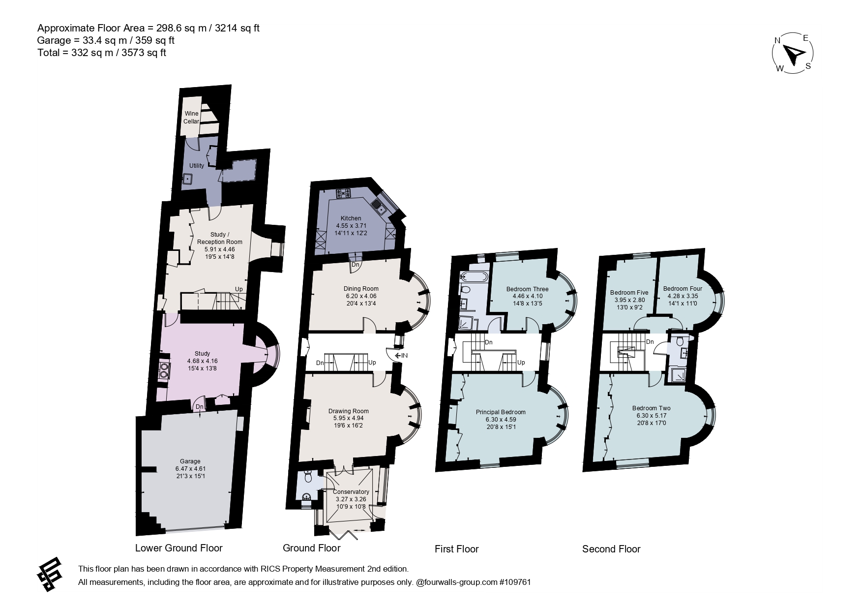 16, The Paragon, Bristol floorplan