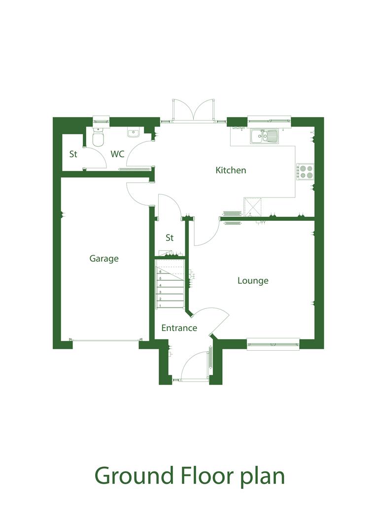 391, Fairview Heights, Waverley Road, Off Earl's Gate, Slackbuie, Inverness floorplan