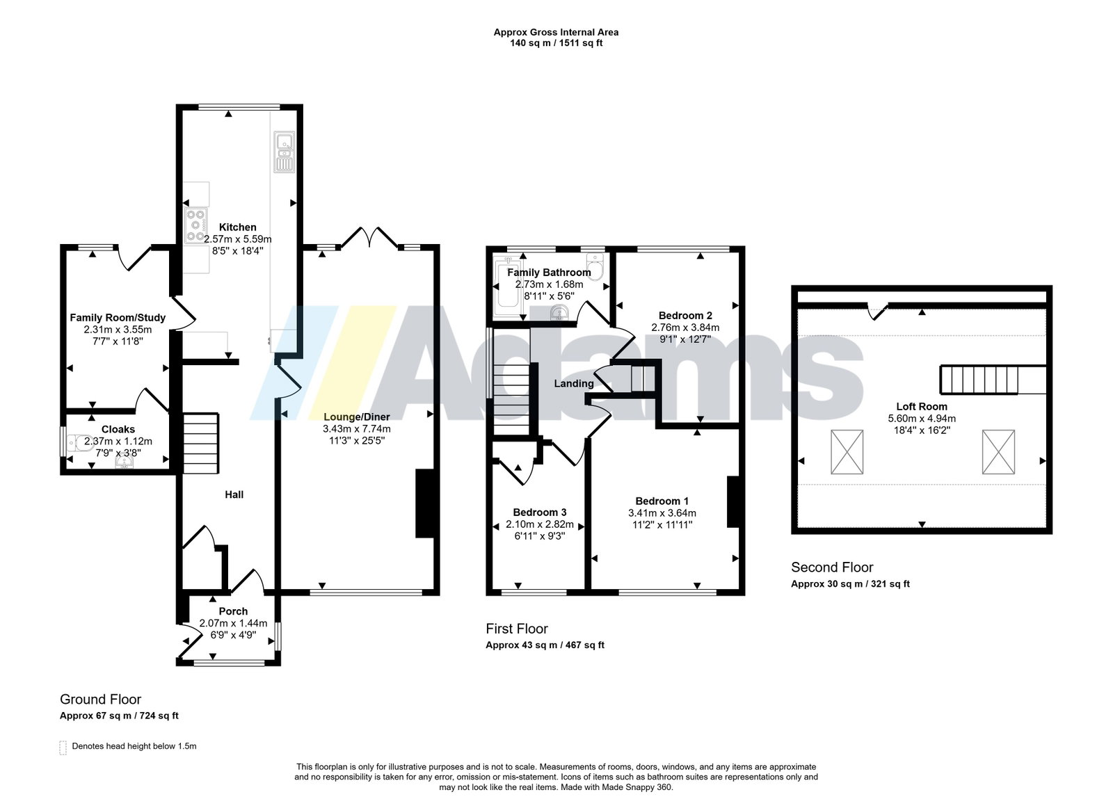 4, Iver Close, Widnes floorplan