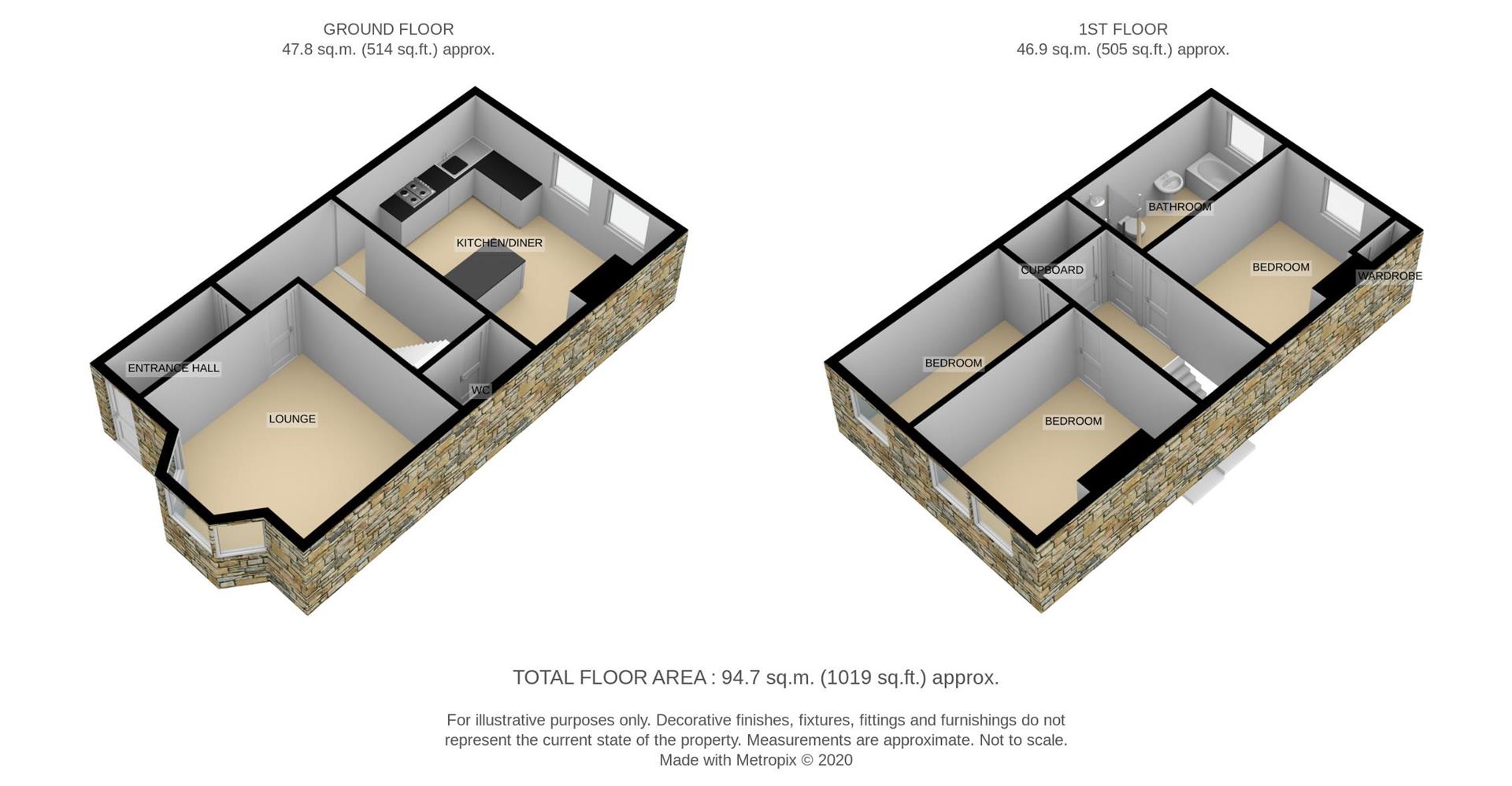 Maisonette, 386, Fishponds Road, Bristol floorplan