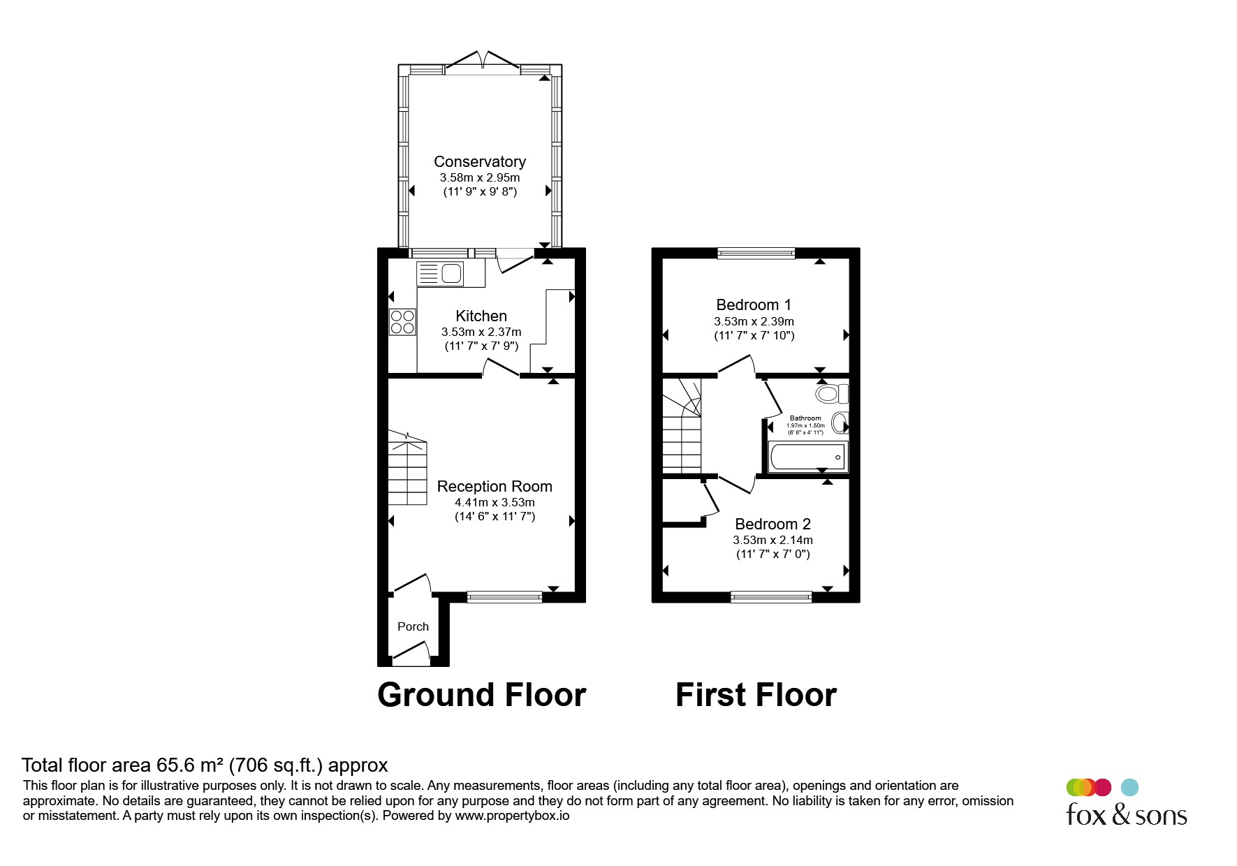 88, Allington Close, Taunton floorplan