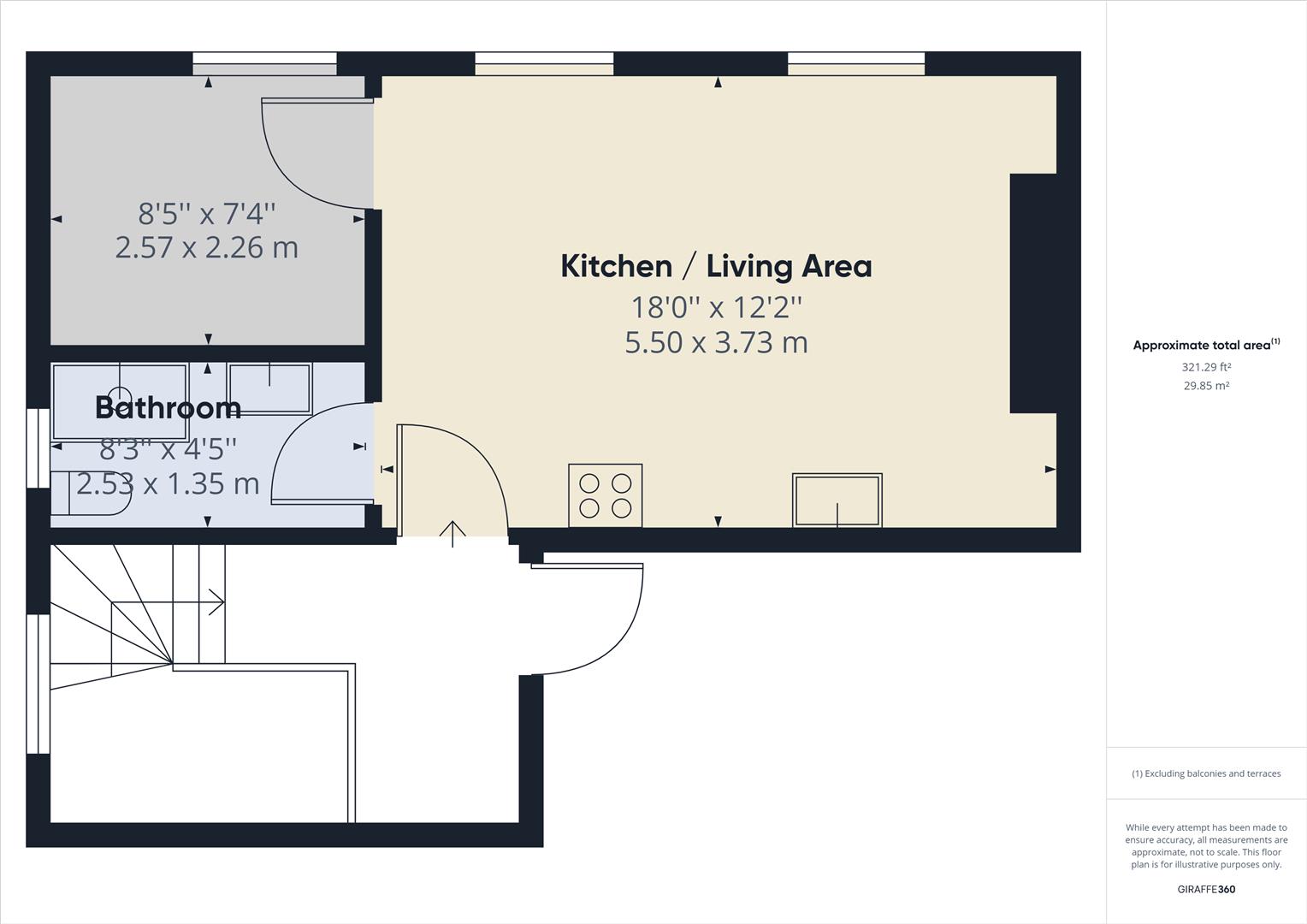 Nest 3, 19, Richmond Road, Brighton floorplan