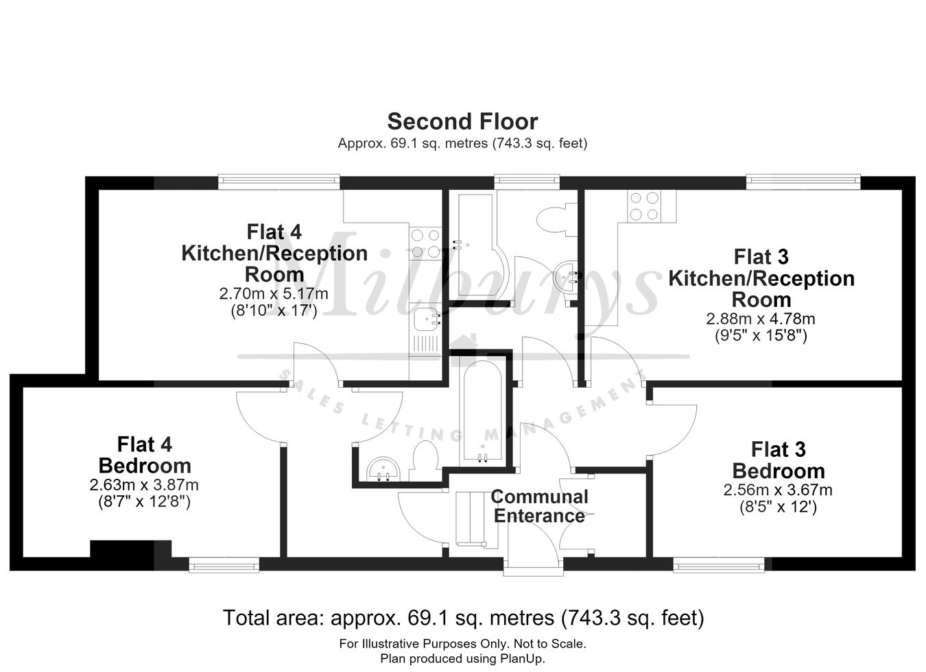 22-24, Long Street, Wotton-under-Edge floorplan