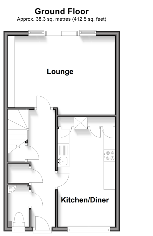 Sephton Close, Aylesford floorplan