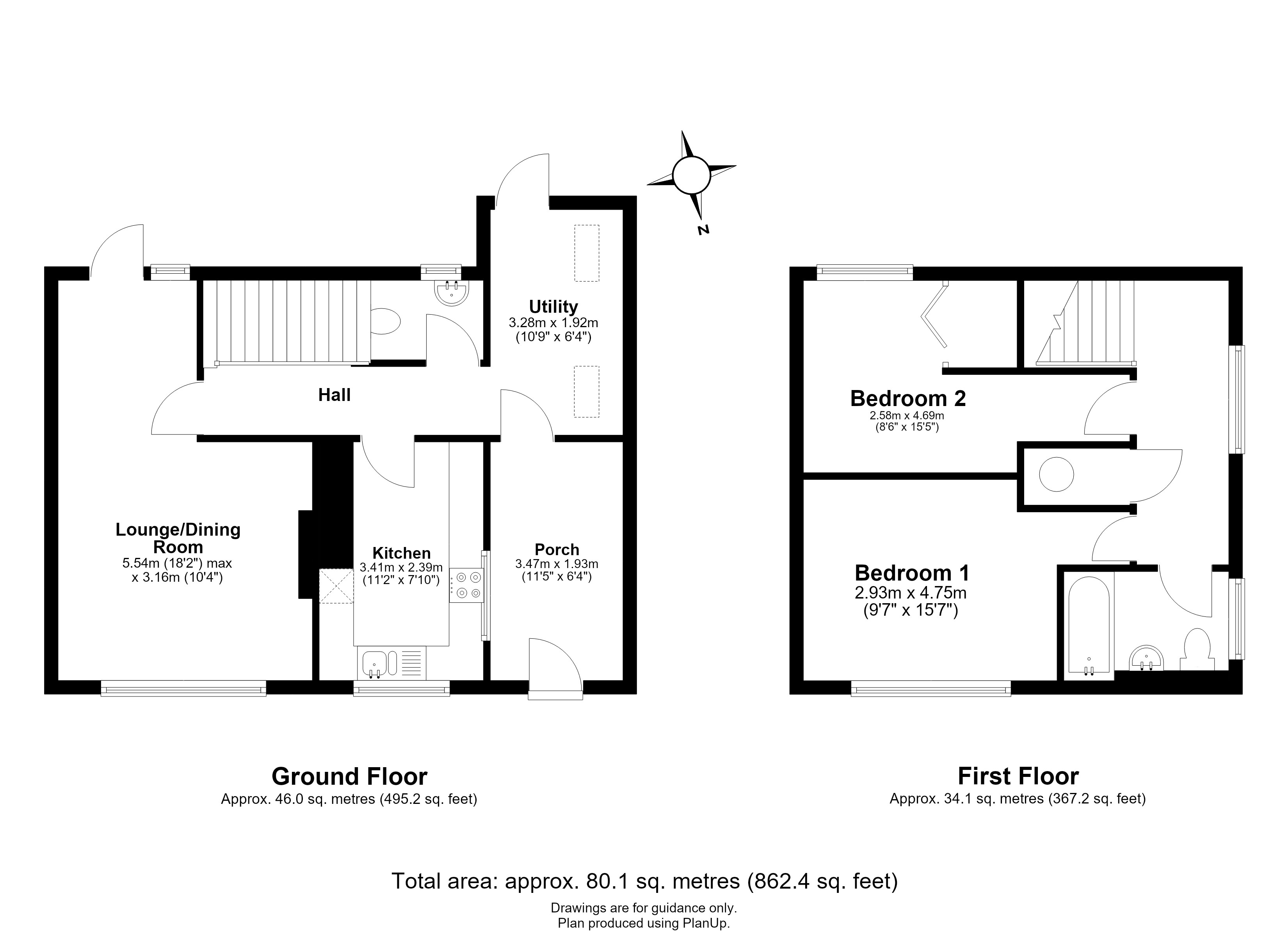 St. Audreys Close, Cambridge floorplan