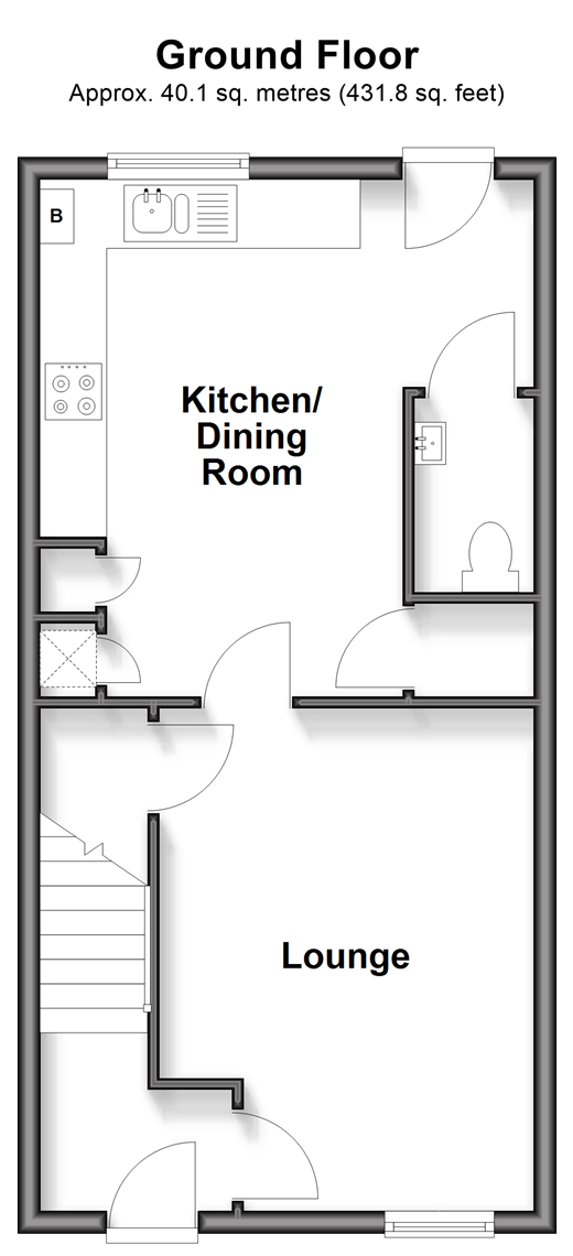 Goldcrest Drive Sayers Common, Hassocks floorplan