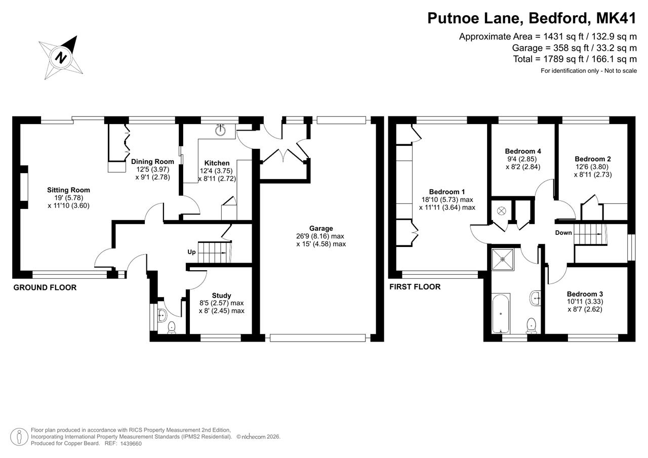 118, Putnoe Lane, Bedford floorplan