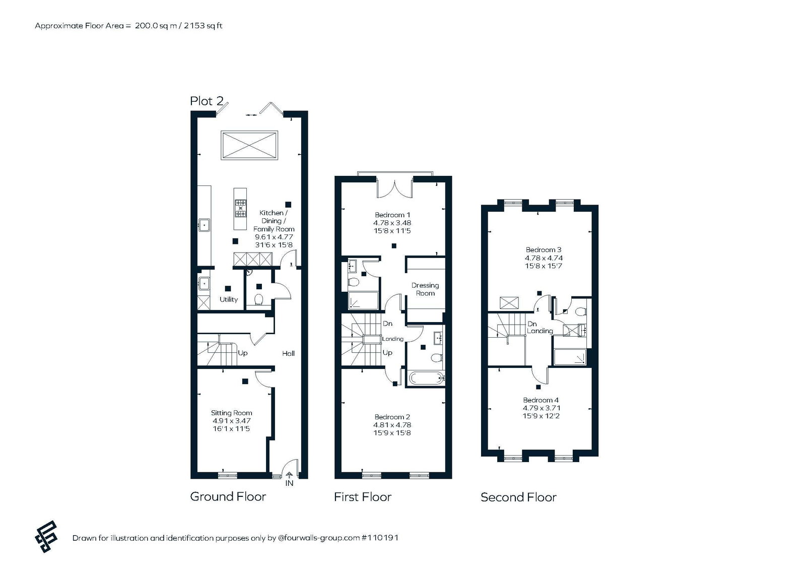 151,Plot 2, Amersham Road, Beaconsfield floorplan