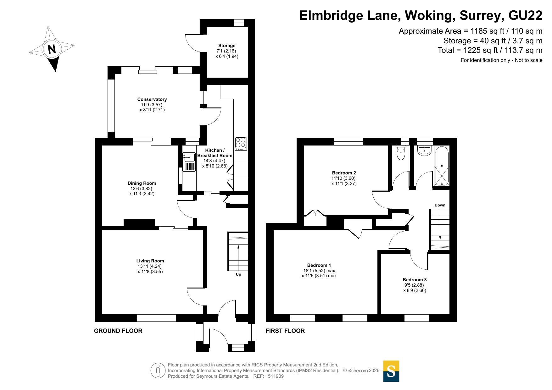 34, Elmbridge Lane, Surrey floorplan