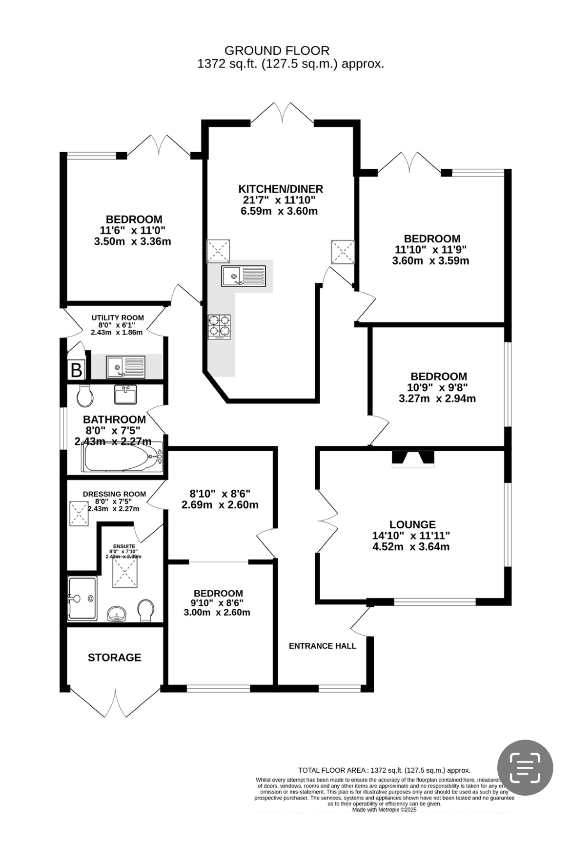 18, Seaway Gardens, Romney Marsh floorplan