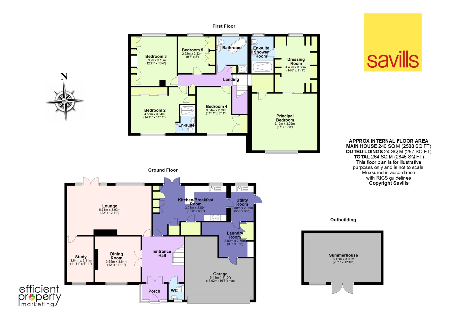 5, Chalklands, Chelmsford floorplan