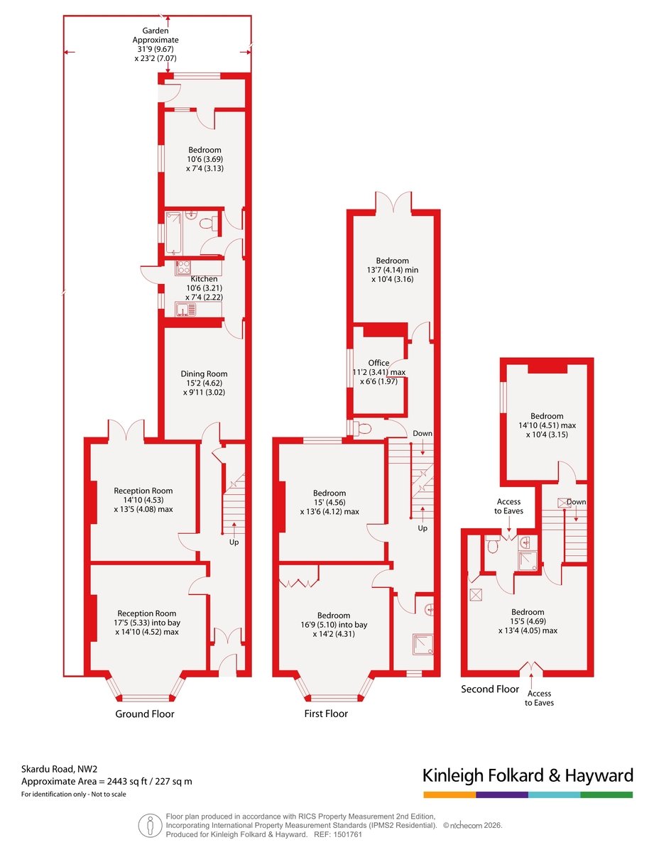 19, Skardu Road, London floorplan