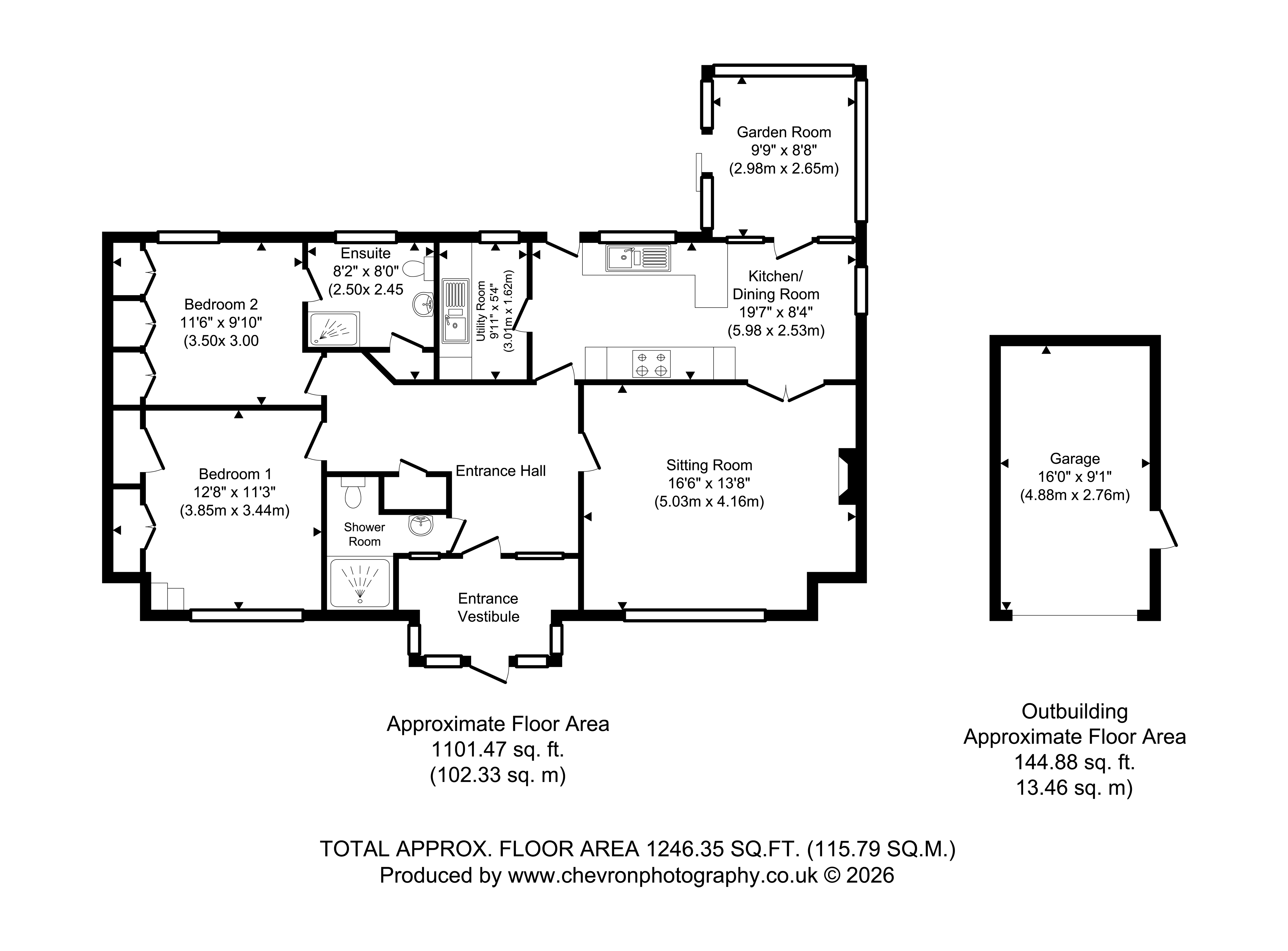 Tye Green Paddock, Sudbury floorplan