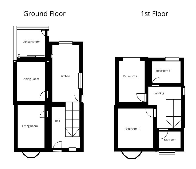45, Newark Road, Bedfordshire floorplan