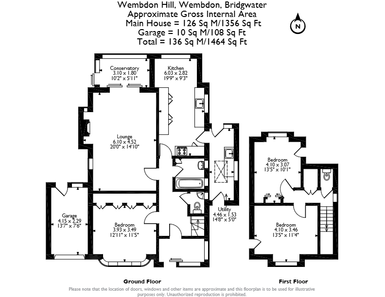 80, Wembdon Hill, Bridgwater floorplan