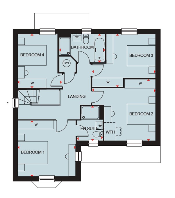 Llantrisant Road, Radyr, Cardiff floorplan