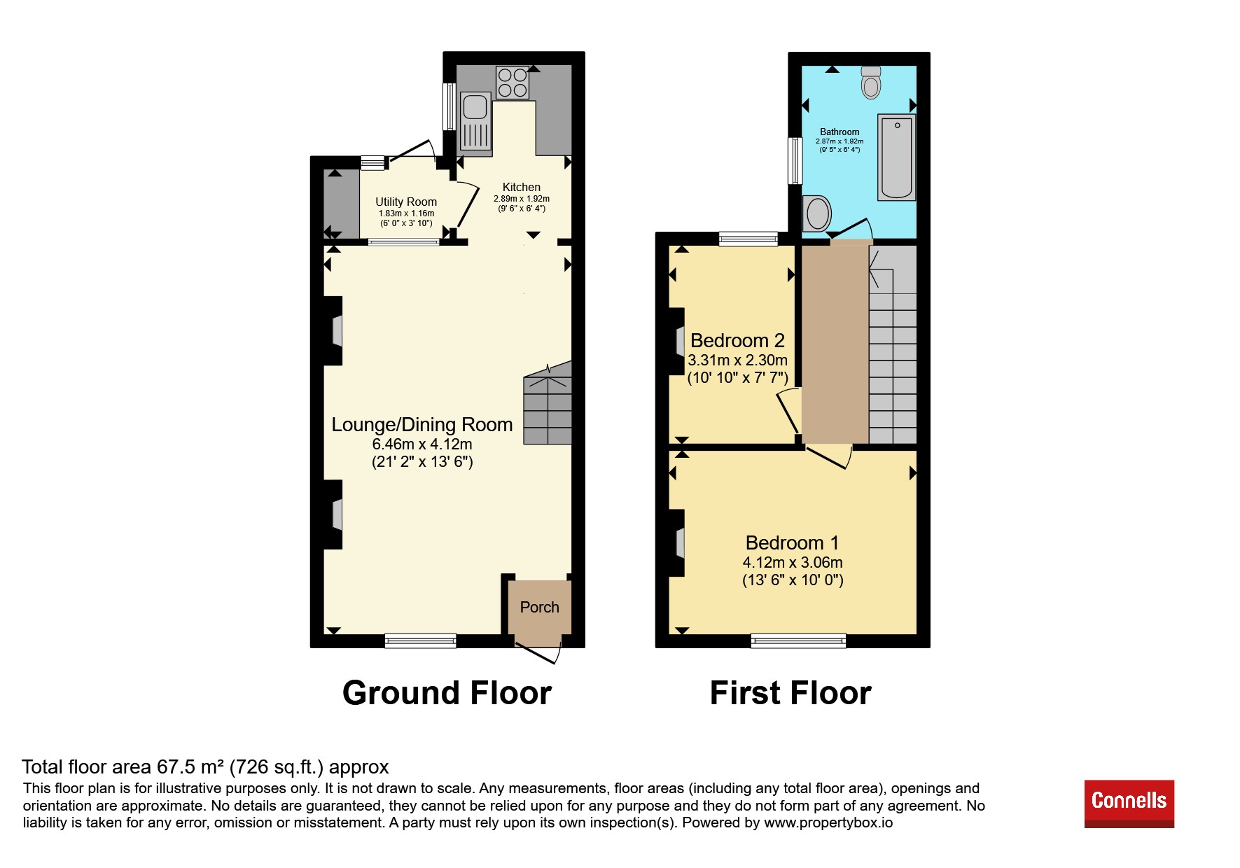37, Penny Street, Weymouth floorplan