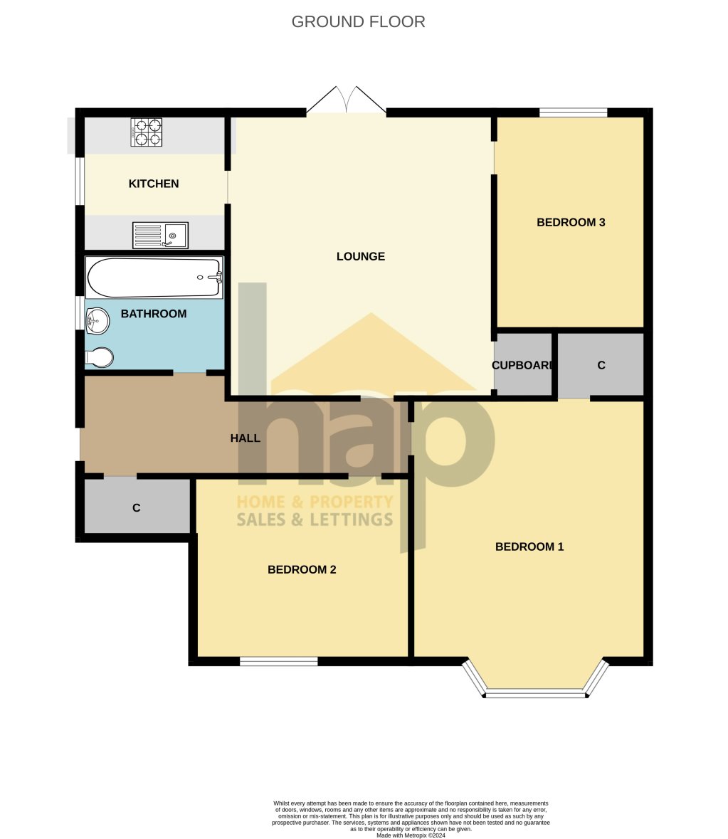 Arbroath Avenue, Glasgow floorplan