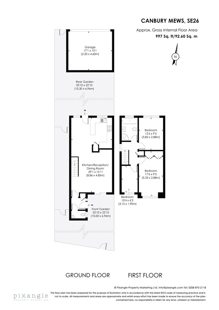 10, Canbury Mews, London floorplan