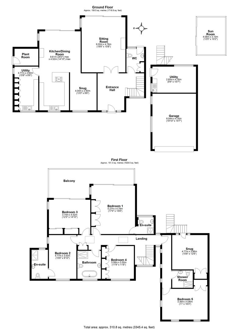 Eastleigh House, Bascombe Road, Churston Ferrers floorplan