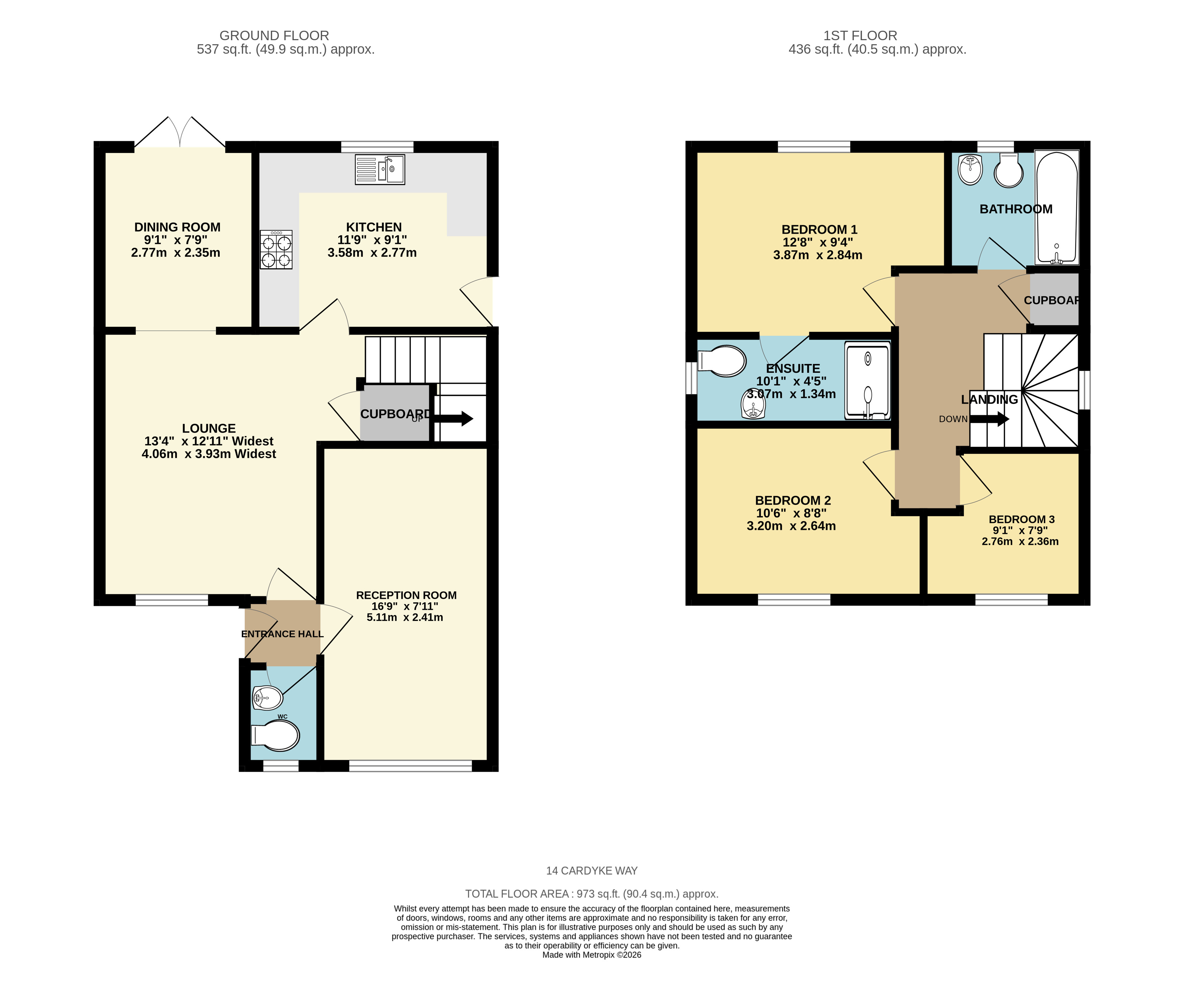 Cardyke Way, Bracebridge Heath floorplan