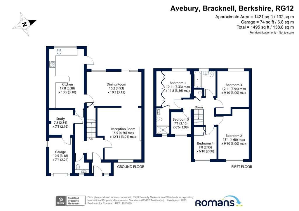 Avebury, Bracknell, Berkshire RG12, 5 bedroom detached house for sale