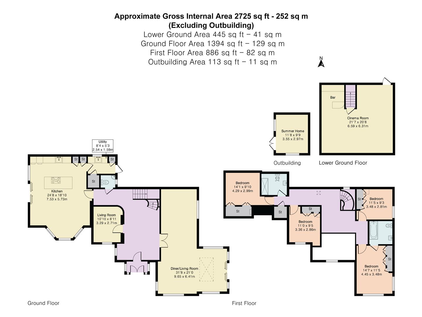 Highbank, Station Road, Much Hadham floorplan