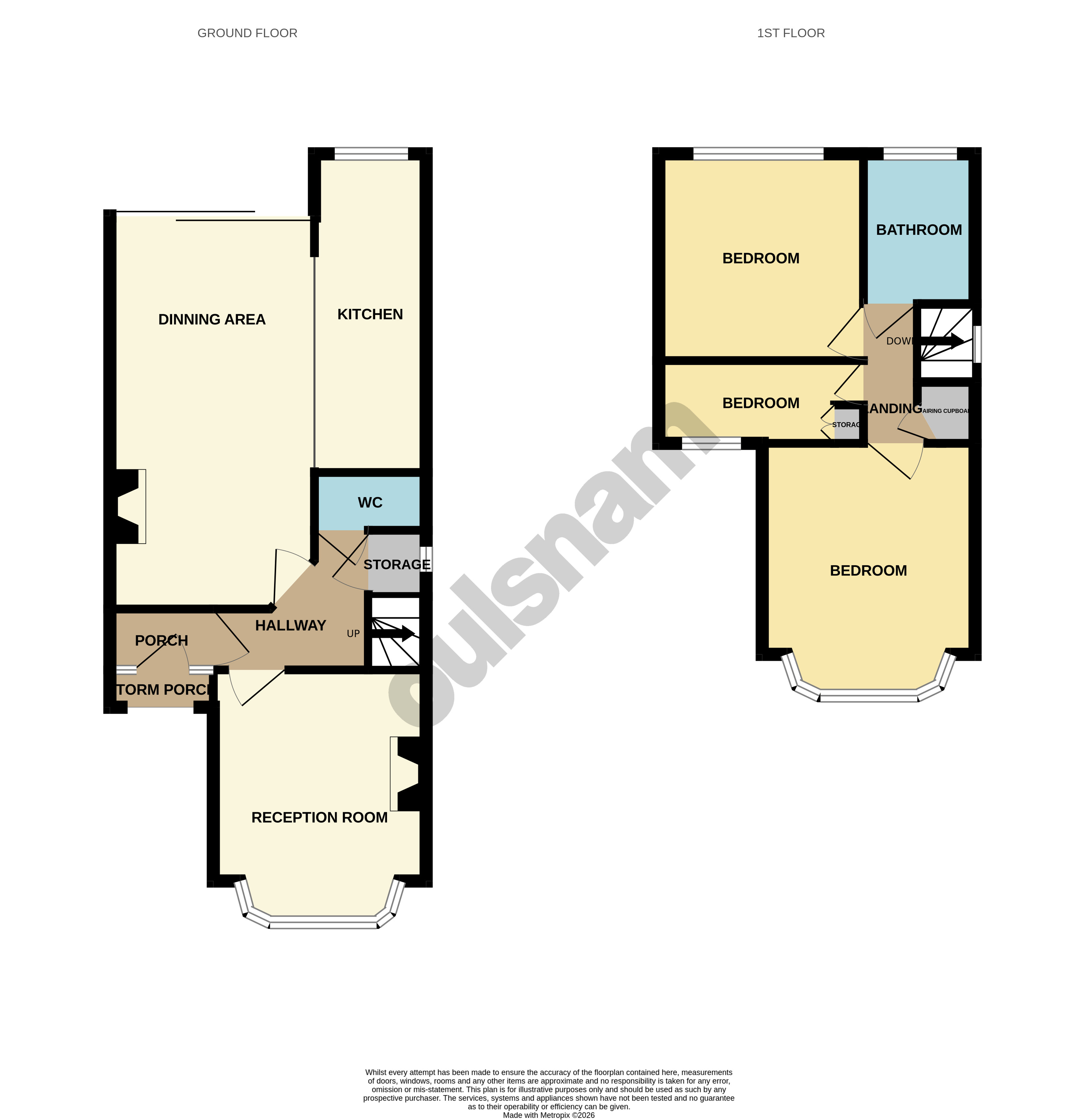 56, Doversley Road, Birmingham floorplan