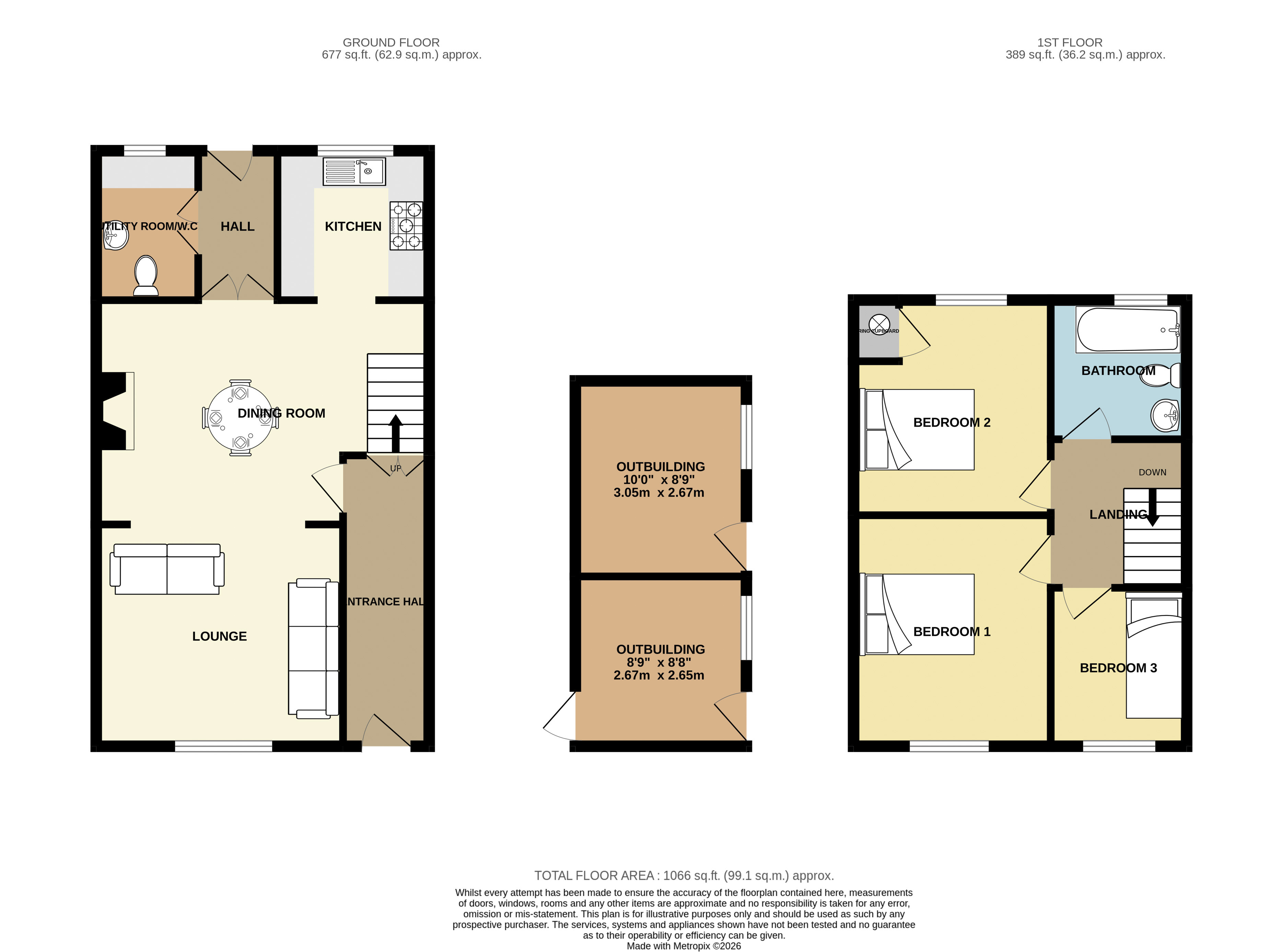 16, Chariot Road, Redruth floorplan