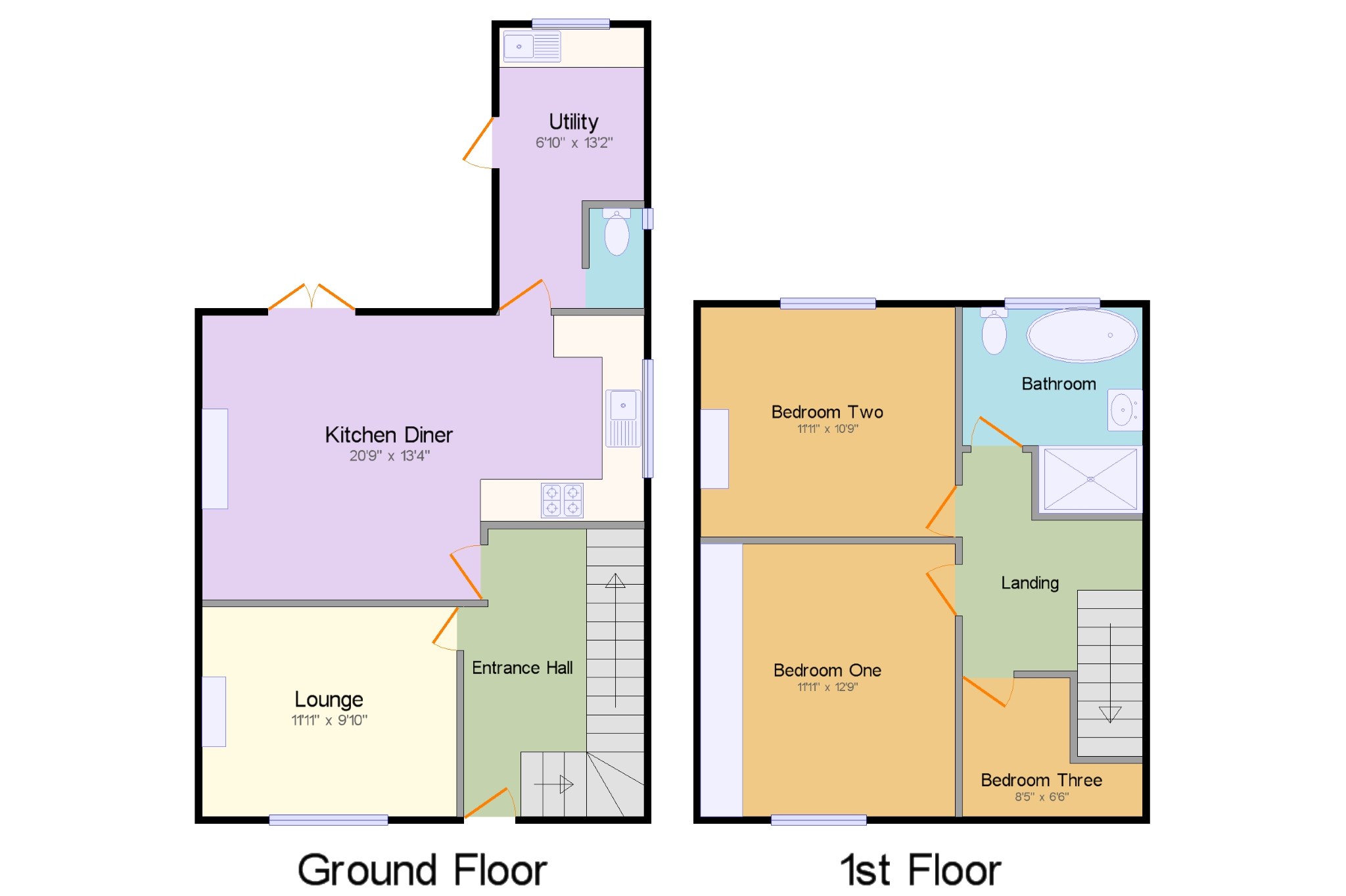 3 Bedrooms Semi-detached house for sale in Pen Y Bryn, Llanfairfechan, Conwy LL33