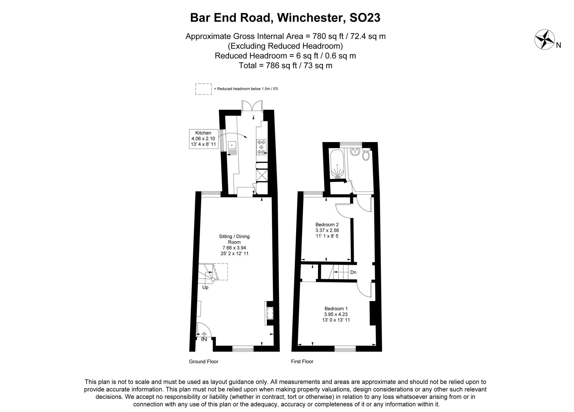 47 Bar End Road, Winchester floorplan