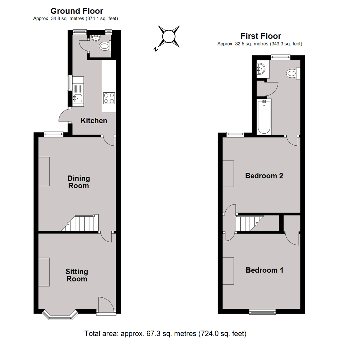 2 Bedrooms Terraced house for sale in Island Wall, Whitstable CT5