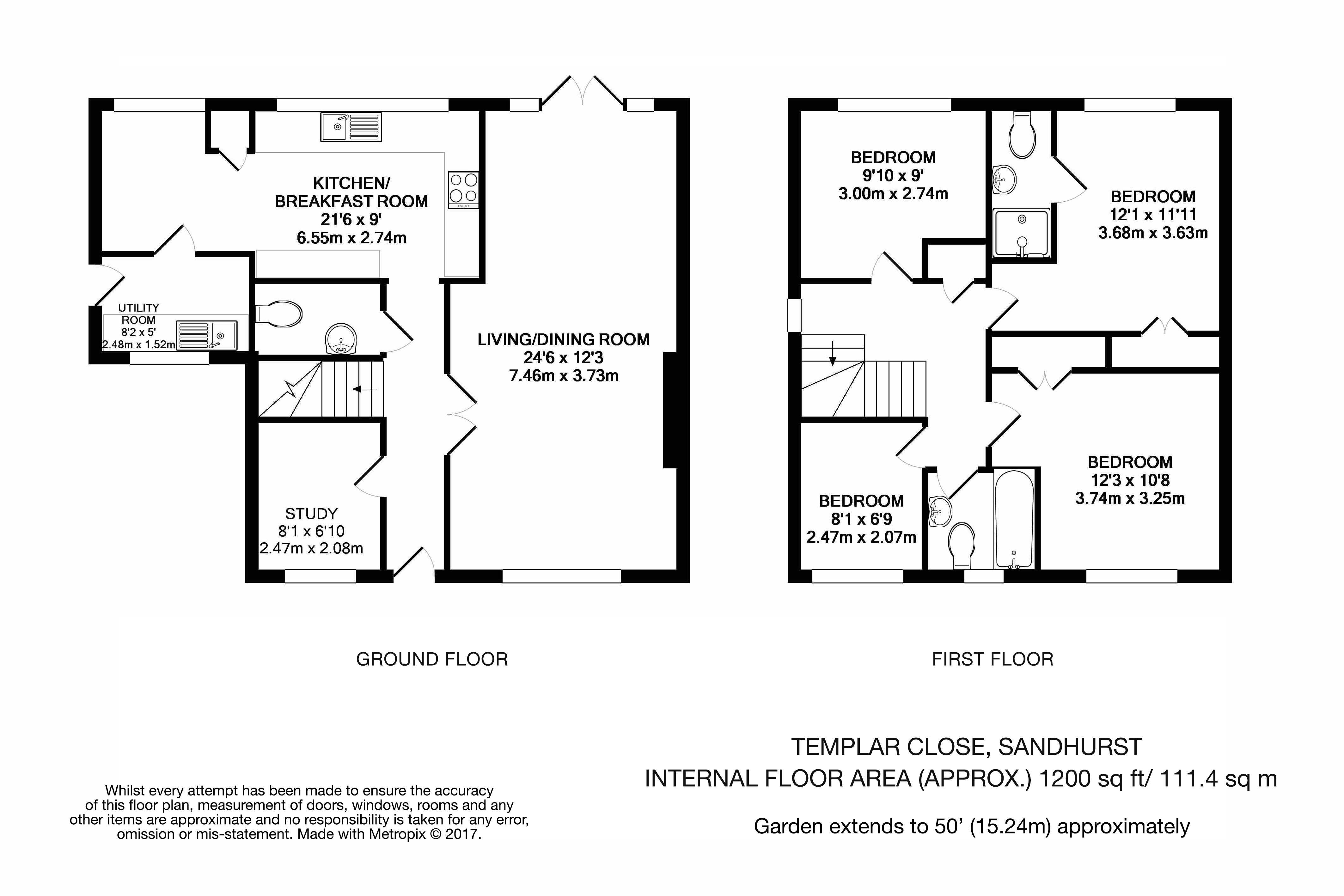 37, Templar Close, Sandhurst floorplan