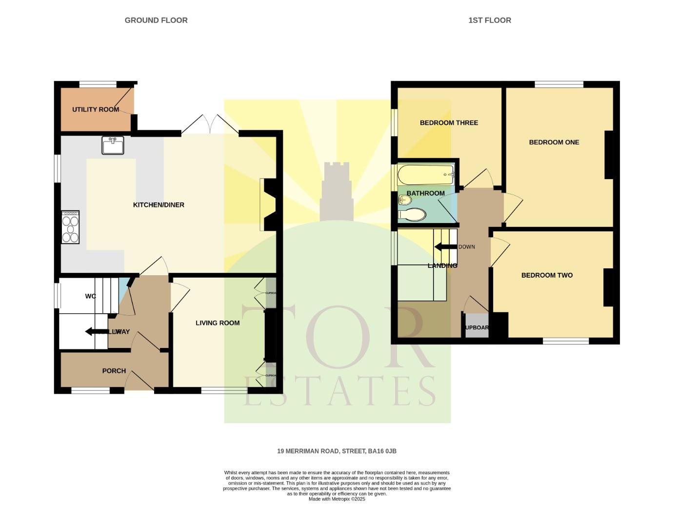 19, Merriman Road, Street floorplan