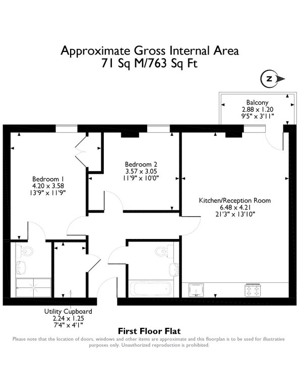 Baltic Avenue, Brentford floorplan
