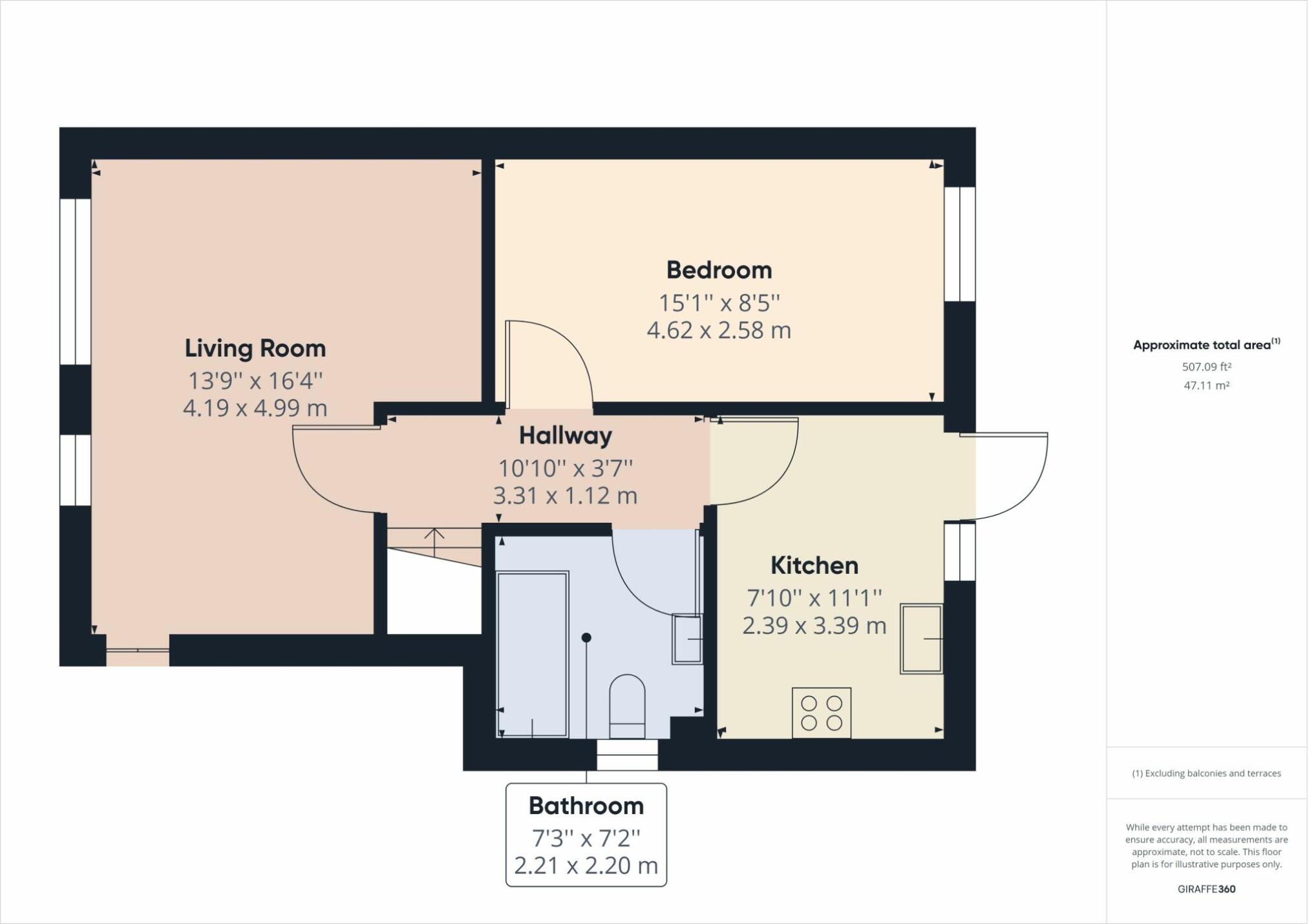 58, Colchester Road, Walthamstow floorplan