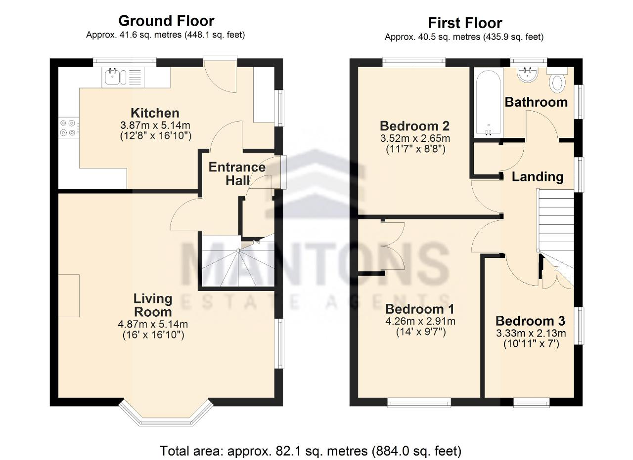 24, Cowridge Crescent, Luton floorplan