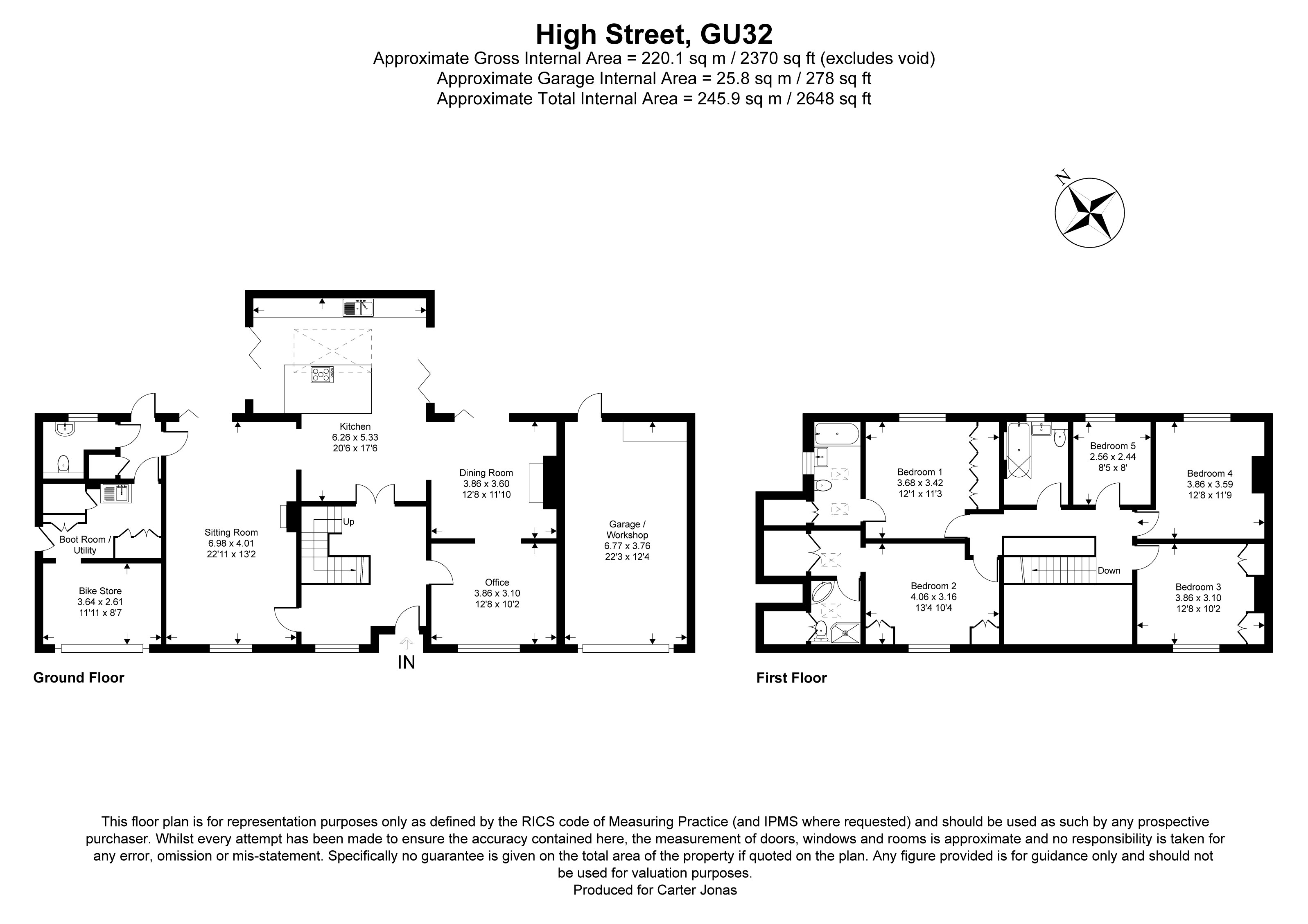 Peel House,, High Street, Petersfield floorplan