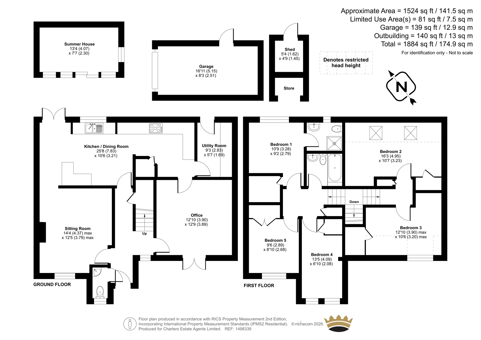 14, Fern Drive, Hampshire floorplan